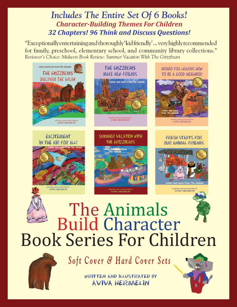 Animals Build Character Book Series – Set of 6 Books (Hard Cover) – Mazo  Publishers